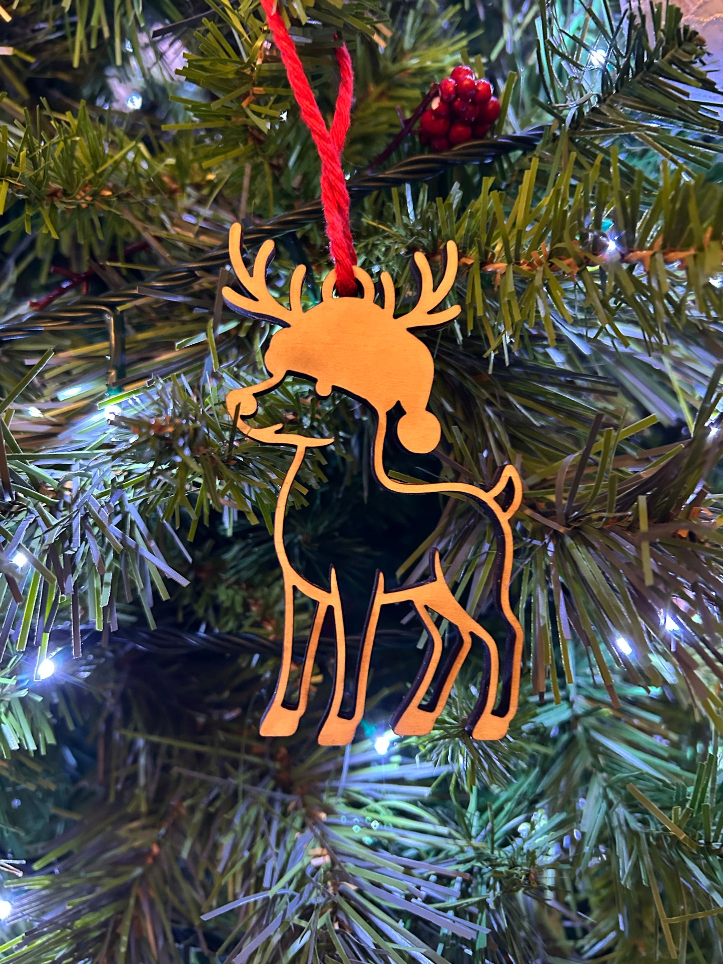 Reindeer Christmas Ornament