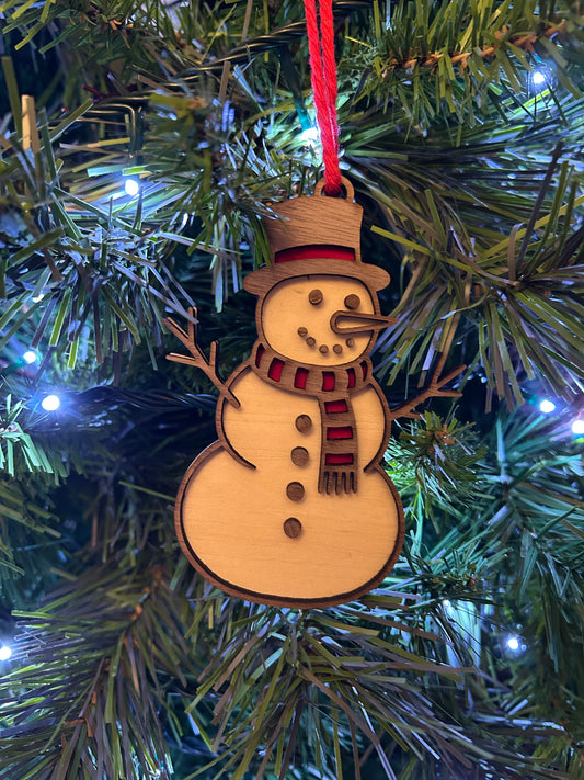 Snowman Christmas Ornament