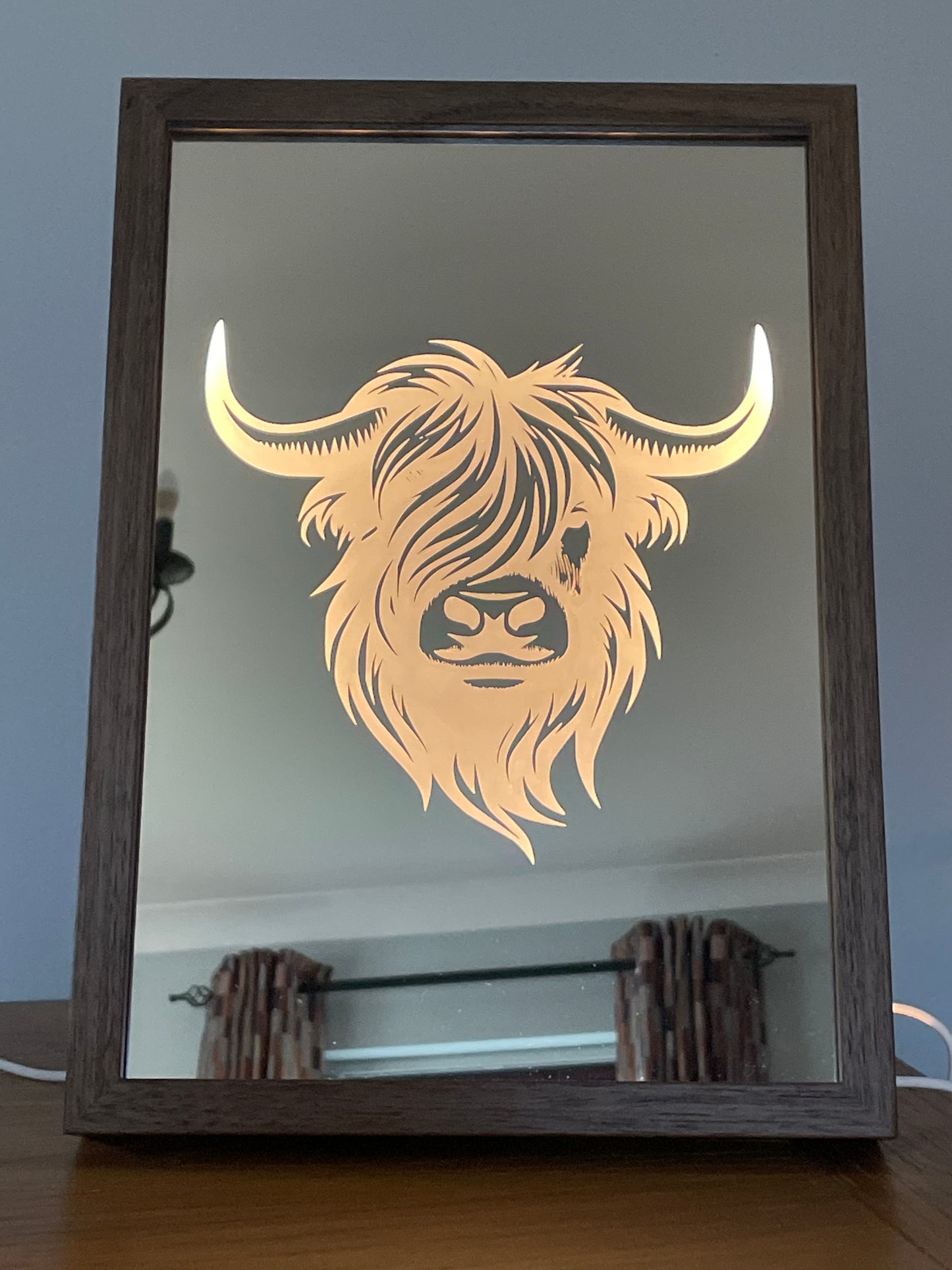 Large Mirror Light Box